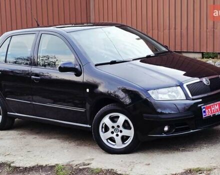 Черный Шкода Фабия, объемом двигателя 1.39 л и пробегом 173 тыс. км за 5799 $, фото 10 на Automoto.ua