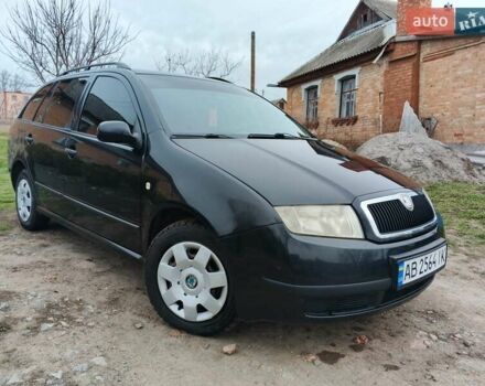 Черный Шкода Фабия, объемом двигателя 1.39 л и пробегом 229 тыс. км за 4350 $, фото 10 на Automoto.ua