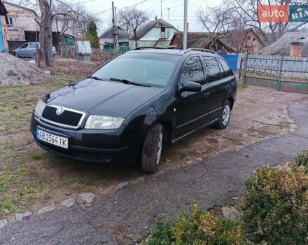 Черный Шкода Фабия, объемом двигателя 1.39 л и пробегом 229 тыс. км за 4350 $, фото 2 на Automoto.ua