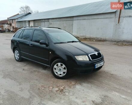 Черный Шкода Фабия, объемом двигателя 1.39 л и пробегом 229 тыс. км за 4350 $, фото 3 на Automoto.ua
