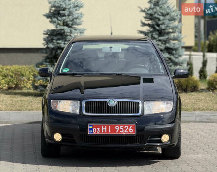 Черный Шкода Фабия, объемом двигателя 1.4 л и пробегом 177 тыс. км за 4350 $, фото 8 на Automoto.ua
