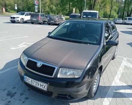 Черный Шкода Фабия, объемом двигателя 1.4 л и пробегом 247 тыс. км за 3558 $, фото 1 на Automoto.ua