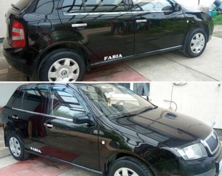 Черный Шкода Фабия, объемом двигателя 1.2 л и пробегом 172 тыс. км за 3800 $, фото 1 на Automoto.ua