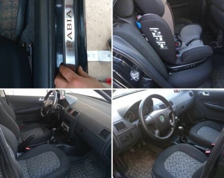 Черный Шкода Фабия, объемом двигателя 1.2 л и пробегом 172 тыс. км за 3800 $, фото 6 на Automoto.ua