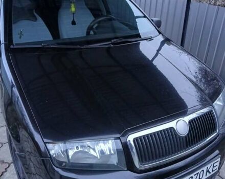 Черный Шкода Фабия, объемом двигателя 1.2 л и пробегом 313 тыс. км за 2700 $, фото 3 на Automoto.ua