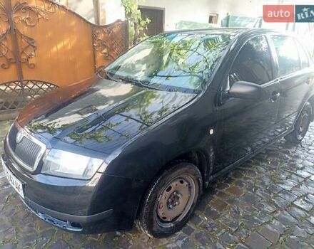 Черный Шкода Фабия, объемом двигателя 1.2 л и пробегом 164 тыс. км за 3000 $, фото 5 на Automoto.ua