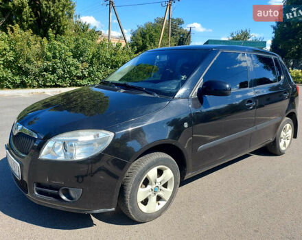 Черный Шкода Фабия, объемом двигателя 1.2 л и пробегом 198 тыс. км за 4600 $, фото 9 на Automoto.ua