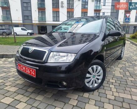 Чорний Шкода Фабія, об'ємом двигуна 1.4 л та пробігом 137 тис. км за 4750 $, фото 13 на Automoto.ua