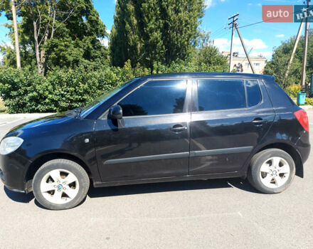 Черный Шкода Фабия, объемом двигателя 1.2 л и пробегом 198 тыс. км за 4600 $, фото 13 на Automoto.ua