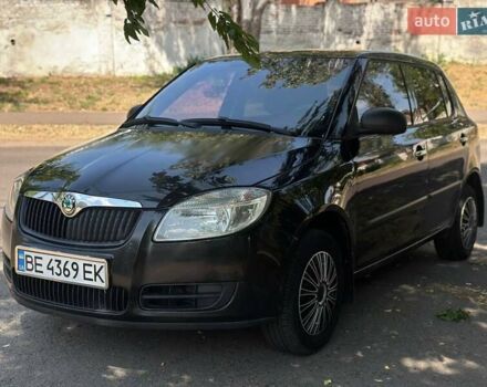 Черный Шкода Фабия, объемом двигателя 1.4 л и пробегом 266 тыс. км за 4600 $, фото 1 на Automoto.ua