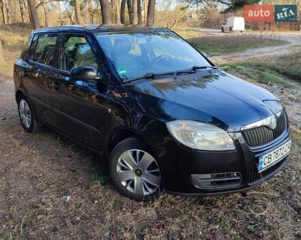 Черный Шкода Фабия, объемом двигателя 1.2 л и пробегом 130 тыс. км за 4800 $, фото 6 на Automoto.ua