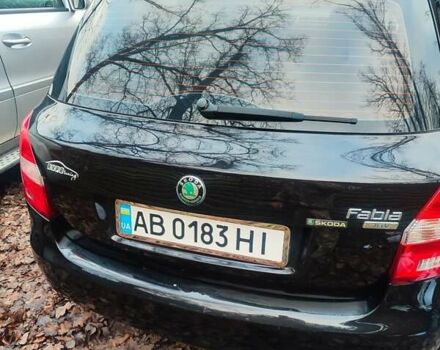 Черный Шкода Фабия, объемом двигателя 1.39 л и пробегом 228 тыс. км за 4000 $, фото 1 на Automoto.ua