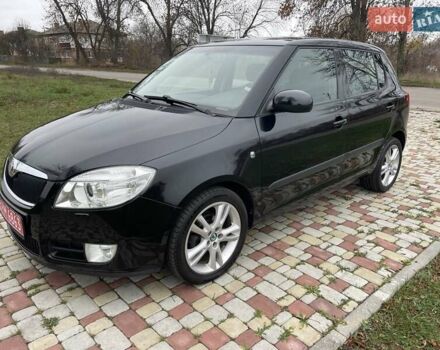 Черный Шкода Фабия, объемом двигателя 1.6 л и пробегом 190 тыс. км за 6400 $, фото 6 на Automoto.ua