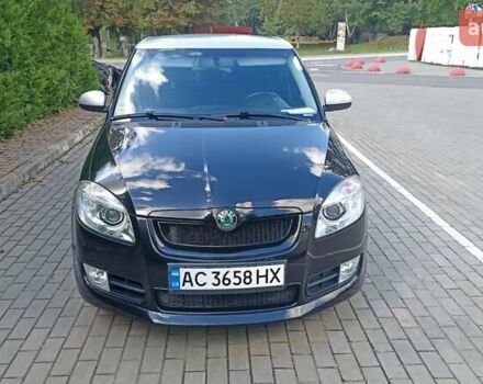 Черный Шкода Фабия, объемом двигателя 1.6 л и пробегом 210 тыс. км за 6700 $, фото 4 на Automoto.ua