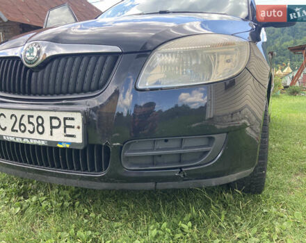 Черный Шкода Фабия, объемом двигателя 1.2 л и пробегом 285 тыс. км за 3300 $, фото 3 на Automoto.ua