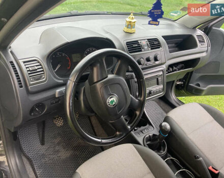 Черный Шкода Фабия, объемом двигателя 1.2 л и пробегом 285 тыс. км за 3300 $, фото 9 на Automoto.ua