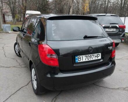 Черный Шкода Фабия, объемом двигателя 1.2 л и пробегом 195 тыс. км за 4200 $, фото 3 на Automoto.ua
