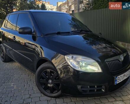 Шкода Фабия 2010 в Тернополе на Automoto.ua Черный Шкода Фабия, объемом двигателя 1.4 л и пробегом 275 тыс. км за 4650 $, фото 1 на Automoto.ua