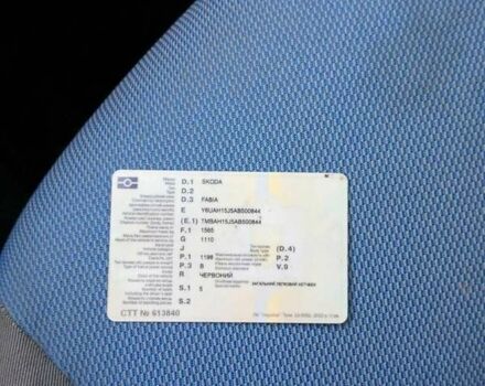 Шкода Фабія 2010 у Житомирі на Automoto.ua Чорний Шкода Фабія, об'ємом двигуна 1.2 л та пробігом 164 тис. км за 4100 $, фото 10 на Automoto.ua