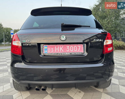 Черный Шкода Фабия, объемом двигателя 1.4 л и пробегом 230 тыс. км за 8700 $, фото 8 на Automoto.ua