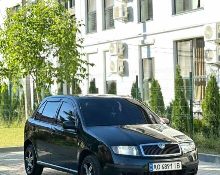 Черный Шкода Фабия, объемом двигателя 1.2 л и пробегом 197 тыс. км за 3200 $, фото 1 на Automoto.ua