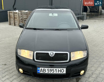 Черный Шкода Фабия, объемом двигателя 1.4 л и пробегом 233 тыс. км за 3750 $, фото 10 на Automoto.ua