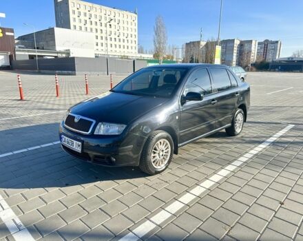 Черный Шкода Фабия, объемом двигателя 1.2 л и пробегом 285 тыс. км за 4200 $, фото 4 на Automoto.ua