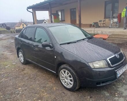 Черный Шкода Фабия, объемом двигателя 1.4 л и пробегом 162 тыс. км за 4000 $, фото 2 на Automoto.ua