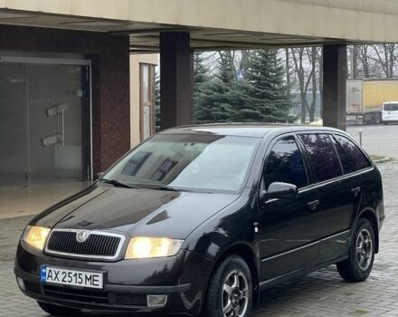 Черный Шкода Фабия, объемом двигателя 1.4 л и пробегом 289 тыс. км за 3470 $, фото 1 на Automoto.ua