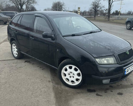 Черный Шкода Фабия, объемом двигателя 1.4 л и пробегом 336 тыс. км за 4000 $, фото 4 на Automoto.ua