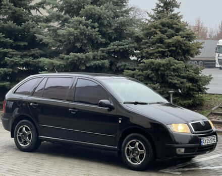 Чорний Шкода Фабія, об'ємом двигуна 1.4 л та пробігом 289 тис. км за 3470 $, фото 4 на Automoto.ua