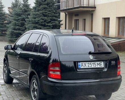 Черный Шкода Фабия, объемом двигателя 1.4 л и пробегом 289 тыс. км за 3470 $, фото 4 на Automoto.ua