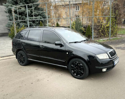Чорний Шкода Фабія, об'ємом двигуна 1.4 л та пробігом 295 тис. км за 4150 $, фото 8 на Automoto.ua