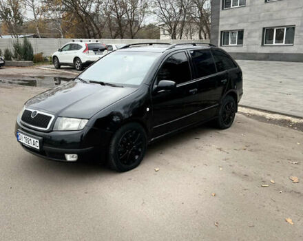 Чорний Шкода Фабія, об'ємом двигуна 1.4 л та пробігом 295 тис. км за 4150 $, фото 2 на Automoto.ua