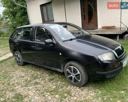 Черный Шкода Фабия, объемом двигателя 1.39 л и пробегом 264 тыс. км за 3600 $, фото 1 на Automoto.ua