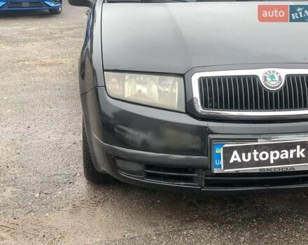 Черный Шкода Фабия, объемом двигателя 1.4 л и пробегом 308 тыс. км за 3390 $, фото 9 на Automoto.ua