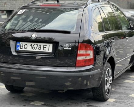 Шкода Фабия 2004 в Тернополе на Automoto.ua Черный Шкода Фабия, объемом двигателя 1.4 л и пробегом 261 тыс. км за 3950 $, фото 3 на Automoto.ua