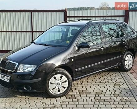 Черный Шкода Фабия, объемом двигателя 1.4 л и пробегом 225 тыс. км за 4800 $, фото 18 на Automoto.ua