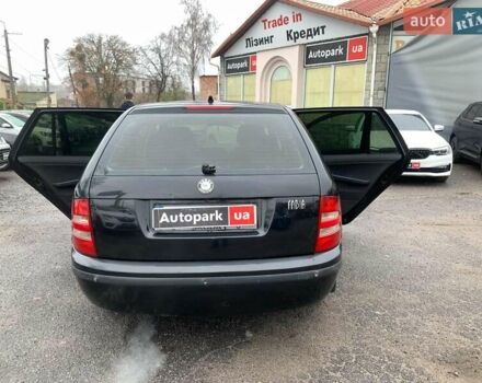 Черный Шкода Фабия, объемом двигателя 1.4 л и пробегом 308 тыс. км за 3390 $, фото 14 на Automoto.ua