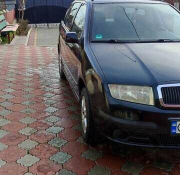 Черный Шкода Фабия, объемом двигателя 1.4 л и пробегом 387 тыс. км за 3500 $, фото 3 на Automoto.ua