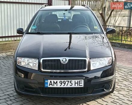 Черный Шкода Фабия, объемом двигателя 1.4 л и пробегом 225 тыс. км за 4800 $, фото 22 на Automoto.ua