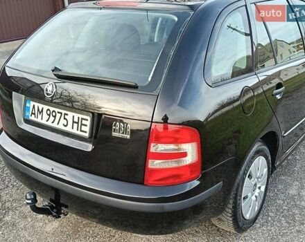 Черный Шкода Фабия, объемом двигателя 1.4 л и пробегом 225 тыс. км за 4800 $, фото 25 на Automoto.ua