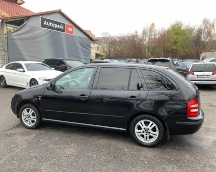 Черный Шкода Фабия, объемом двигателя 1.4 л и пробегом 308 тыс. км за 3390 $, фото 7 на Automoto.ua