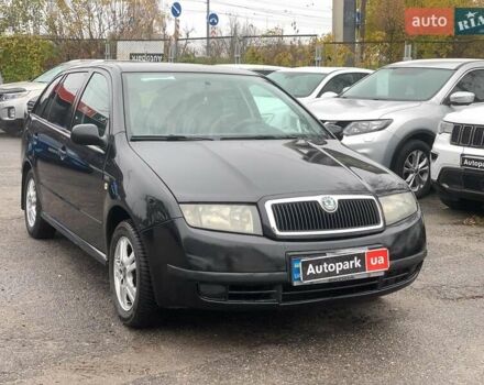 Черный Шкода Фабия, объемом двигателя 1.4 л и пробегом 308 тыс. км за 3390 $, фото 2 на Automoto.ua