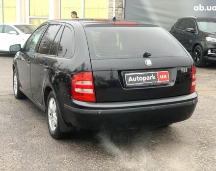 Черный Шкода Фабия, объемом двигателя 1.4 л и пробегом 308 тыс. км за 3390 $, фото 6 на Automoto.ua