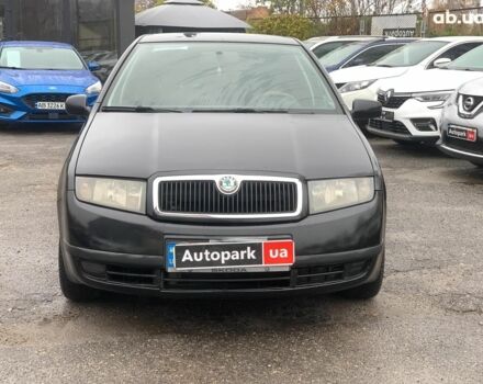 Черный Шкода Фабия, объемом двигателя 1.4 л и пробегом 308 тыс. км за 3390 $, фото 1 на Automoto.ua