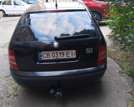 Черный Шкода Фабия, объемом двигателя 1.4 л и пробегом 312 тыс. км за 3100 $, фото 14 на Automoto.ua