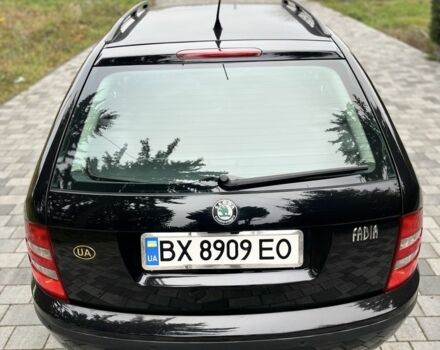 Черный Шкода Фабия, объемом двигателя 1.4 л и пробегом 230 тыс. км за 3999 $, фото 9 на Automoto.ua