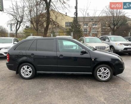 Черный Шкода Фабия, объемом двигателя 1.4 л и пробегом 308 тыс. км за 3390 $, фото 3 на Automoto.ua