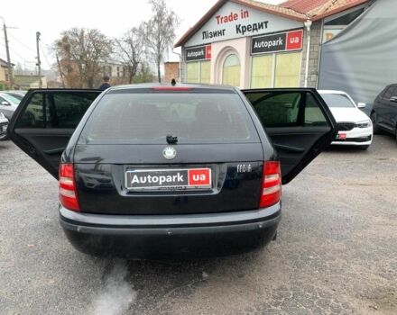 Черный Шкода Фабия, объемом двигателя 1.4 л и пробегом 308 тыс. км за 3390 $, фото 14 на Automoto.ua